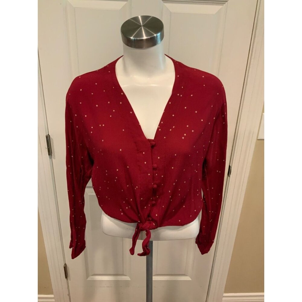 Rails Sloane Rouge Gradient Stars Top, Size M